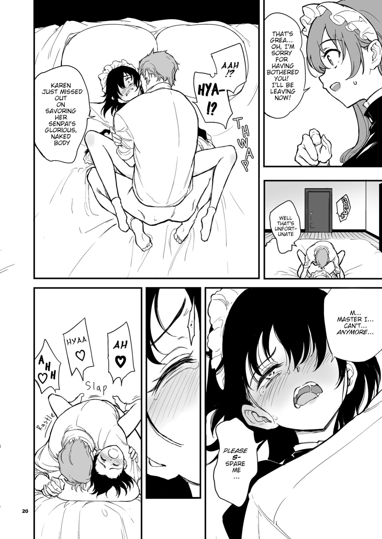 [Kyockchokyock (Kyockcho)] Maid Kyouiku. 4 -Botsuraku Kizoku Rurikawa Tsubaki- [Cali]