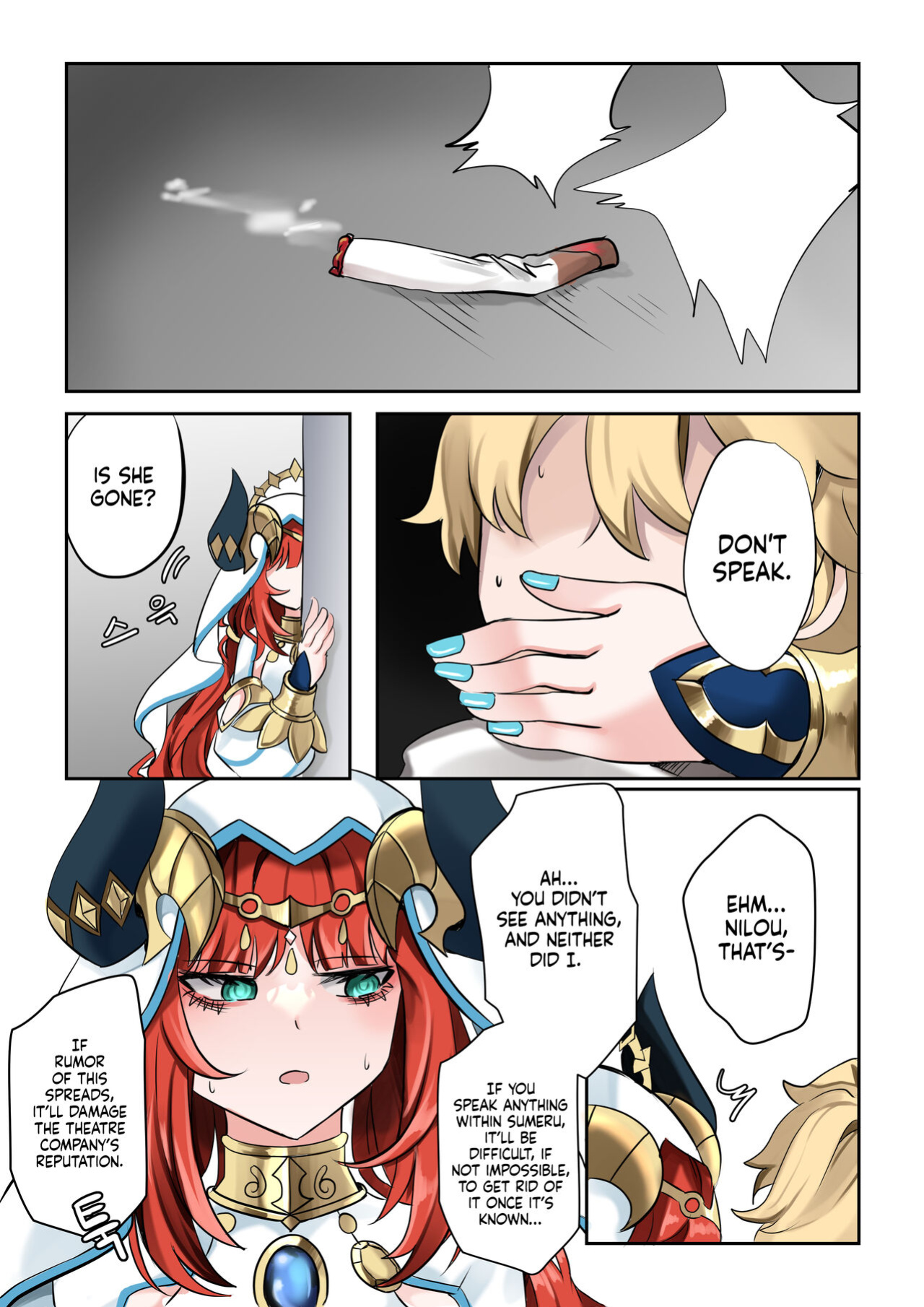 [Bubo] A Flower Blooming in the Smoke (Genshin Impact) [LunaticSeibah]