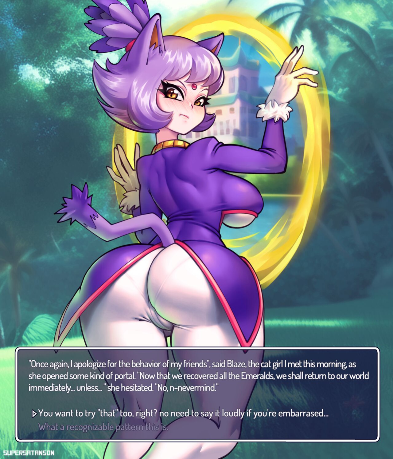 [supersatanson] Sonic girlsl (Sonic The Hedgehog)
