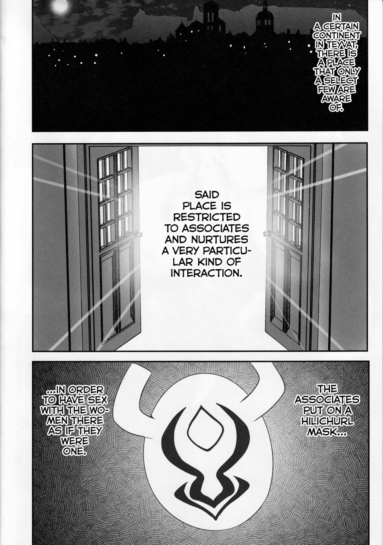 (C101) [SOTIKOTI (soramoti)] Teyvat Himitsu Club (Genshin Impact) [Watson]