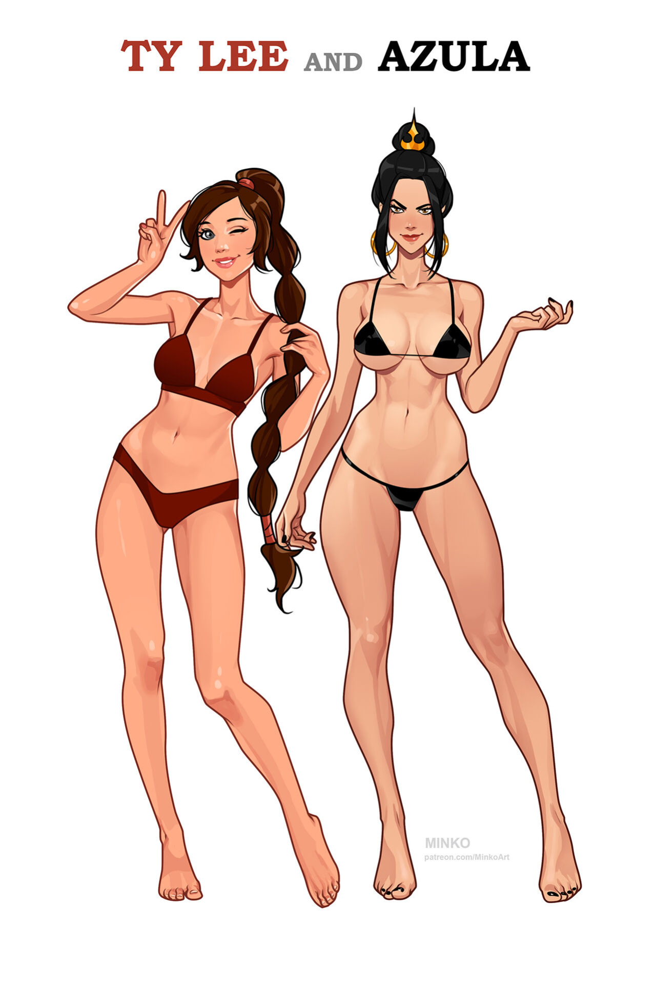 [Olena Minko] Azula's Secret Pre-Fight Ritual 2 (The Last Airbender)