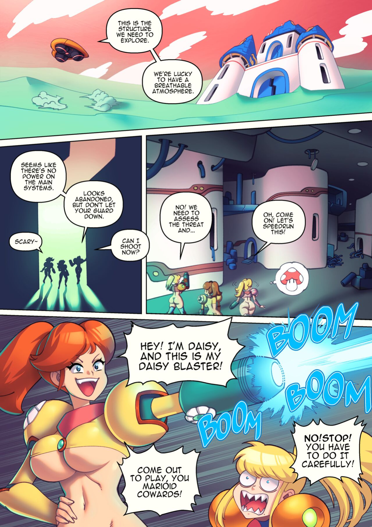 [SuperSatanSon] Super Marioid Comic