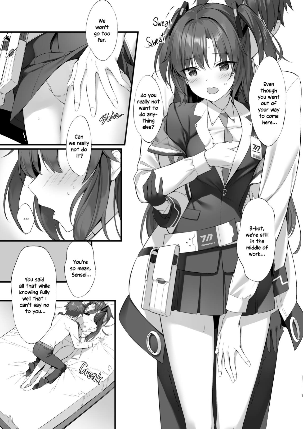 [P:P (Oryou)] Watashi, Sensei no Kanojo desukara | I'm Sensei's Girlfriend, After All (Blue Archive) [Kirby]