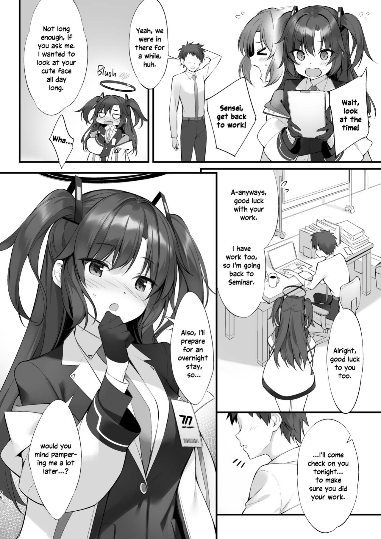 [P:P (Oryou)] Watashi, Sensei no Kanojo desukara | I'm Sensei's Girlfriend, After All (Blue Archive) [Kirby]