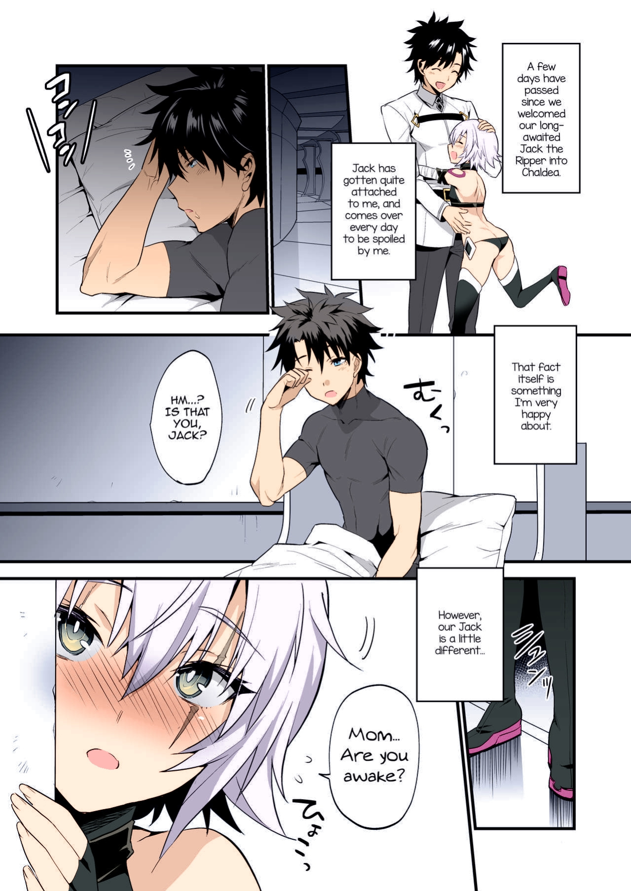 [Morittokoke (Morikoke)] Jack-kun wa Okaa-san to Issho (Fate/Grand Order) [mysterymeat3] [Colourised]