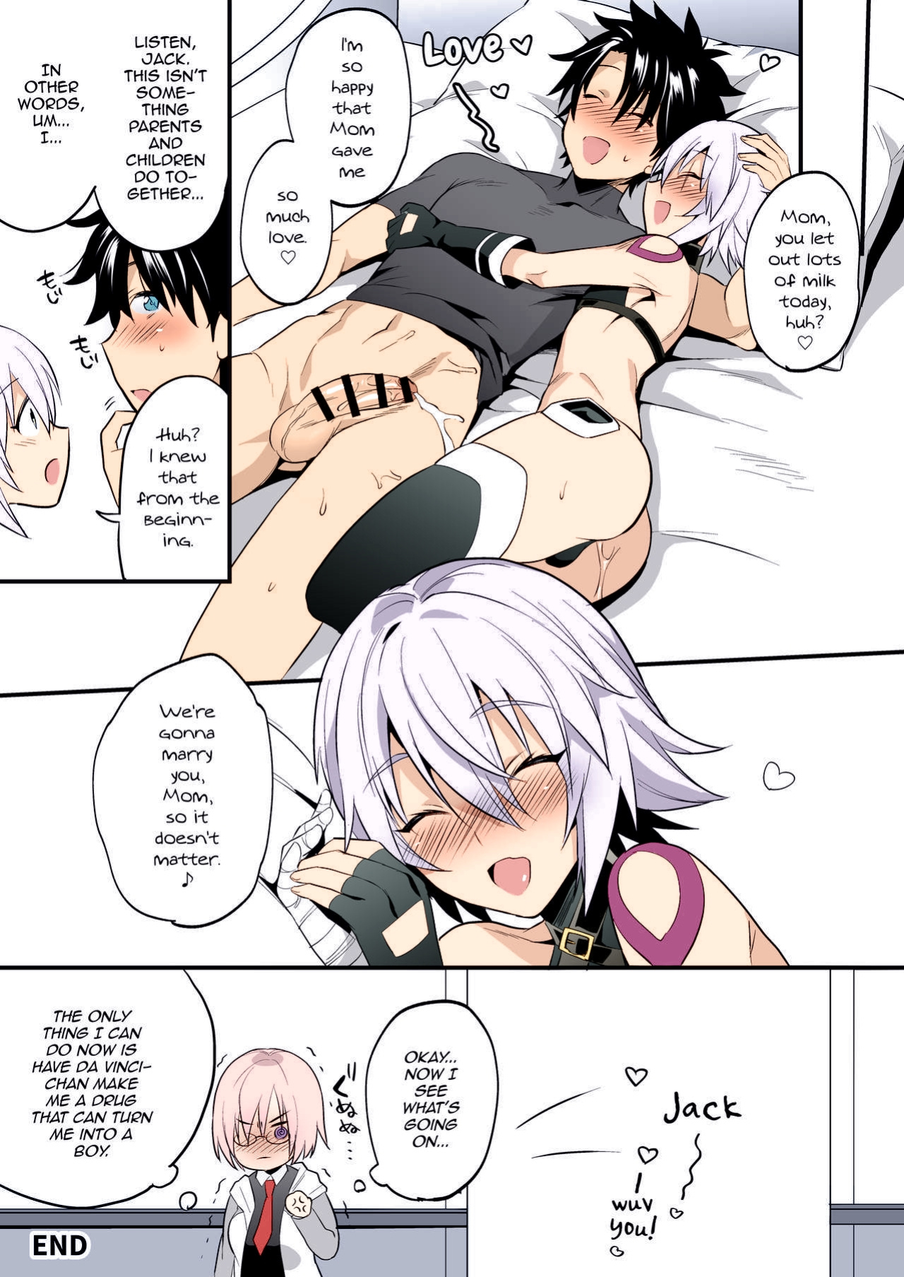[Morittokoke (Morikoke)] Jack-kun wa Okaa-san to Issho (Fate/Grand Order) [mysterymeat3] [Colourised]
