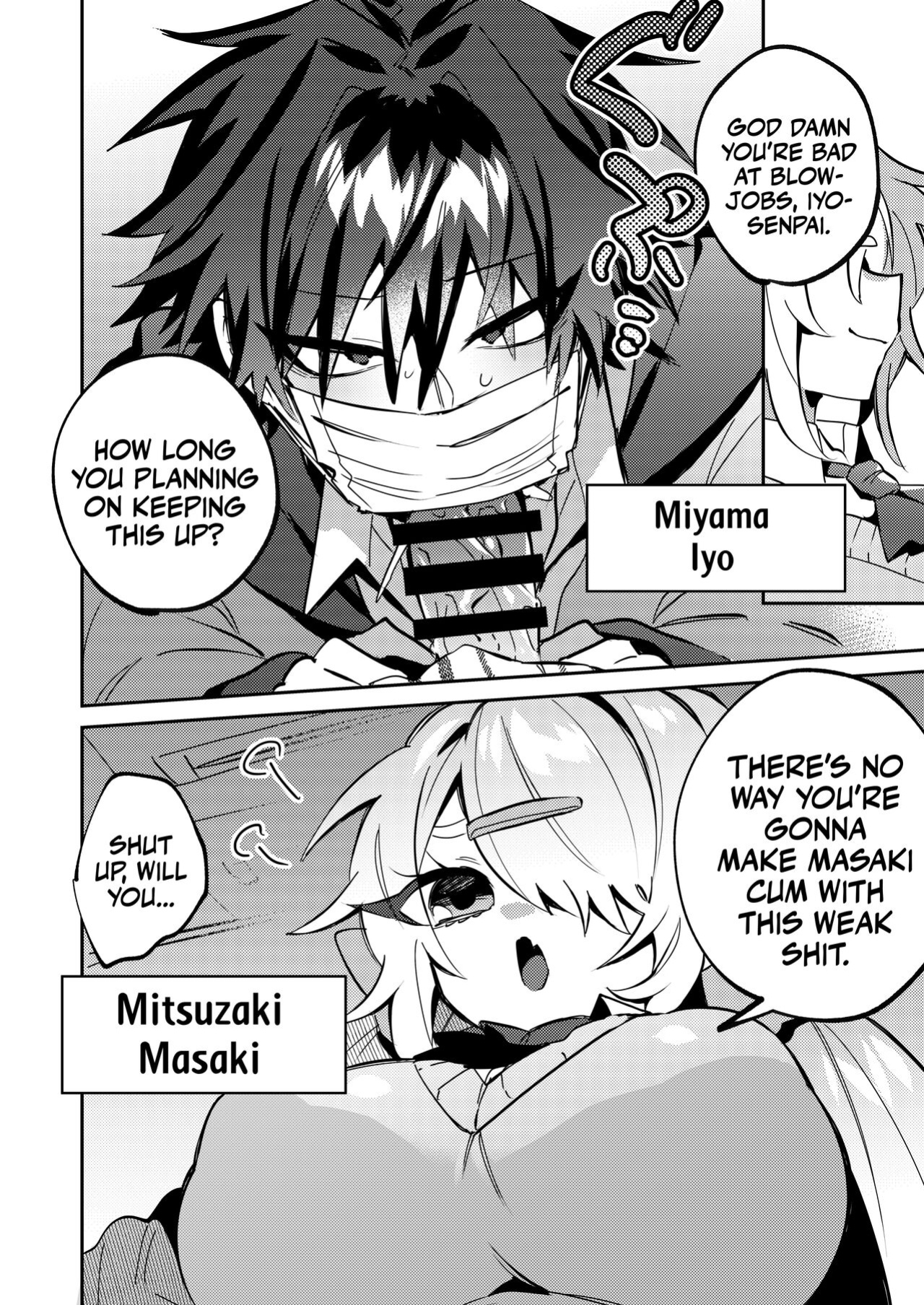 [Hakushu Kassai (Wakamiya Teresa)] Iyo-senpai wa Masaki-chan no Omocha | Iyo-senpai is Masaki-chan's Toy!