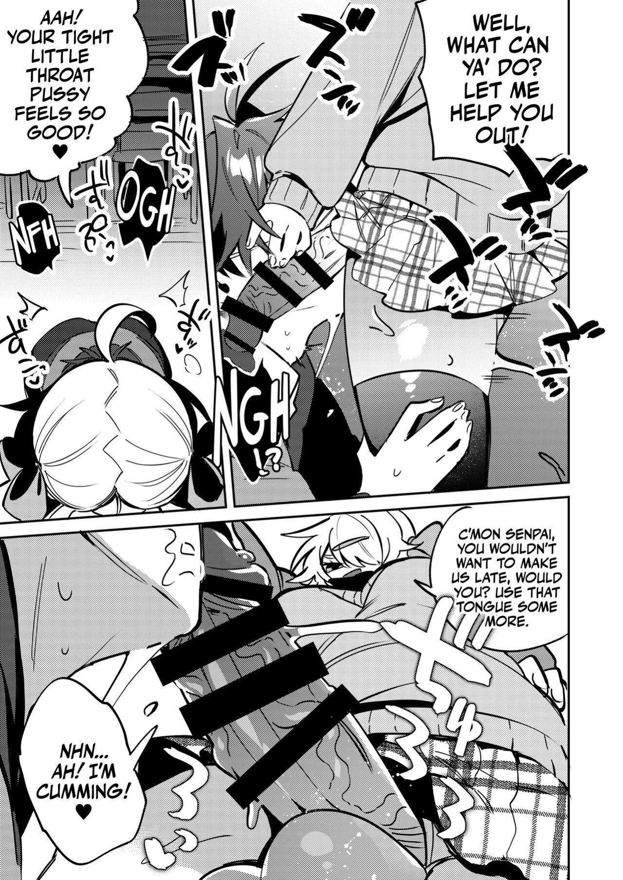 [Hakushu Kassai (Wakamiya Teresa)] Iyo-senpai wa Masaki-chan no Omocha | Iyo-senpai is Masaki-chan's Toy!