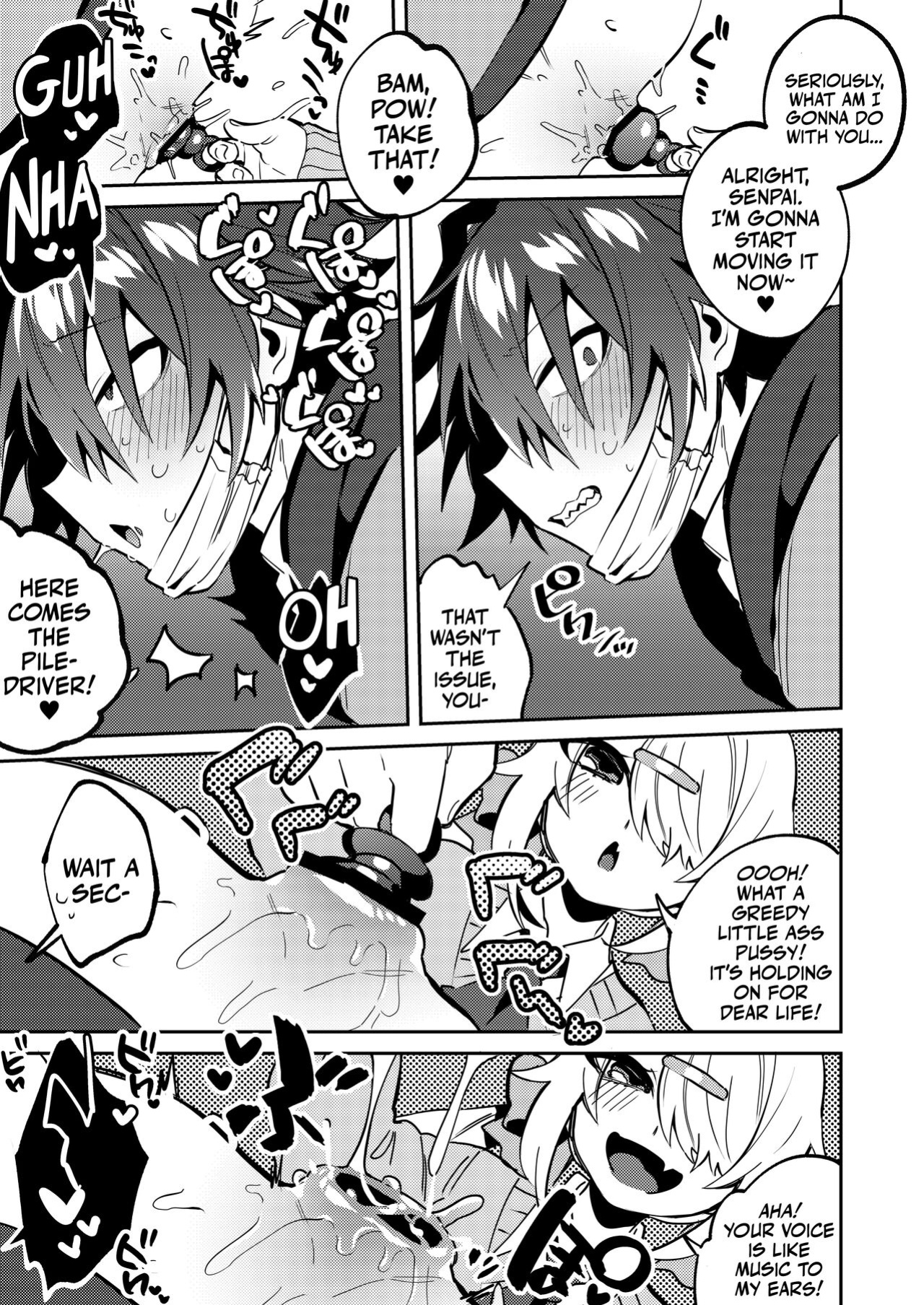 [Hakushu Kassai (Wakamiya Teresa)] Iyo-senpai wa Masaki-chan no Omocha | Iyo-senpai is Masaki-chan's Toy!