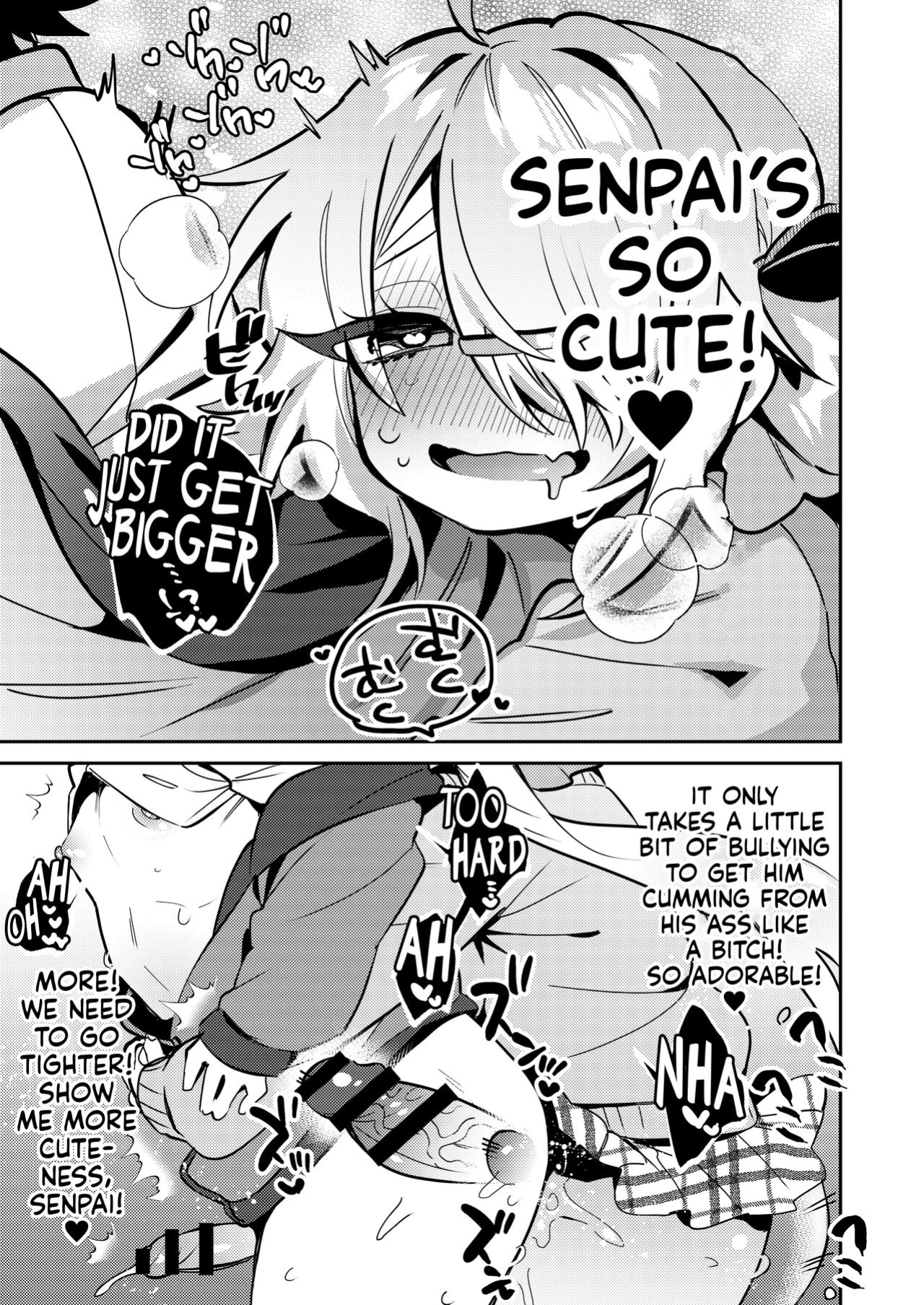 [Hakushu Kassai (Wakamiya Teresa)] Iyo-senpai wa Masaki-chan no Omocha | Iyo-senpai is Masaki-chan's Toy!