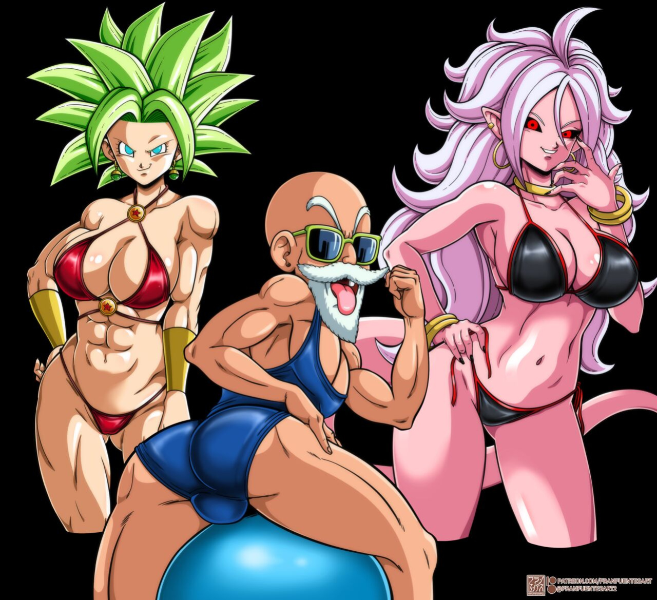 [Fran Fuentes] Kamesennin Beach Time (Dragon Ball Super)