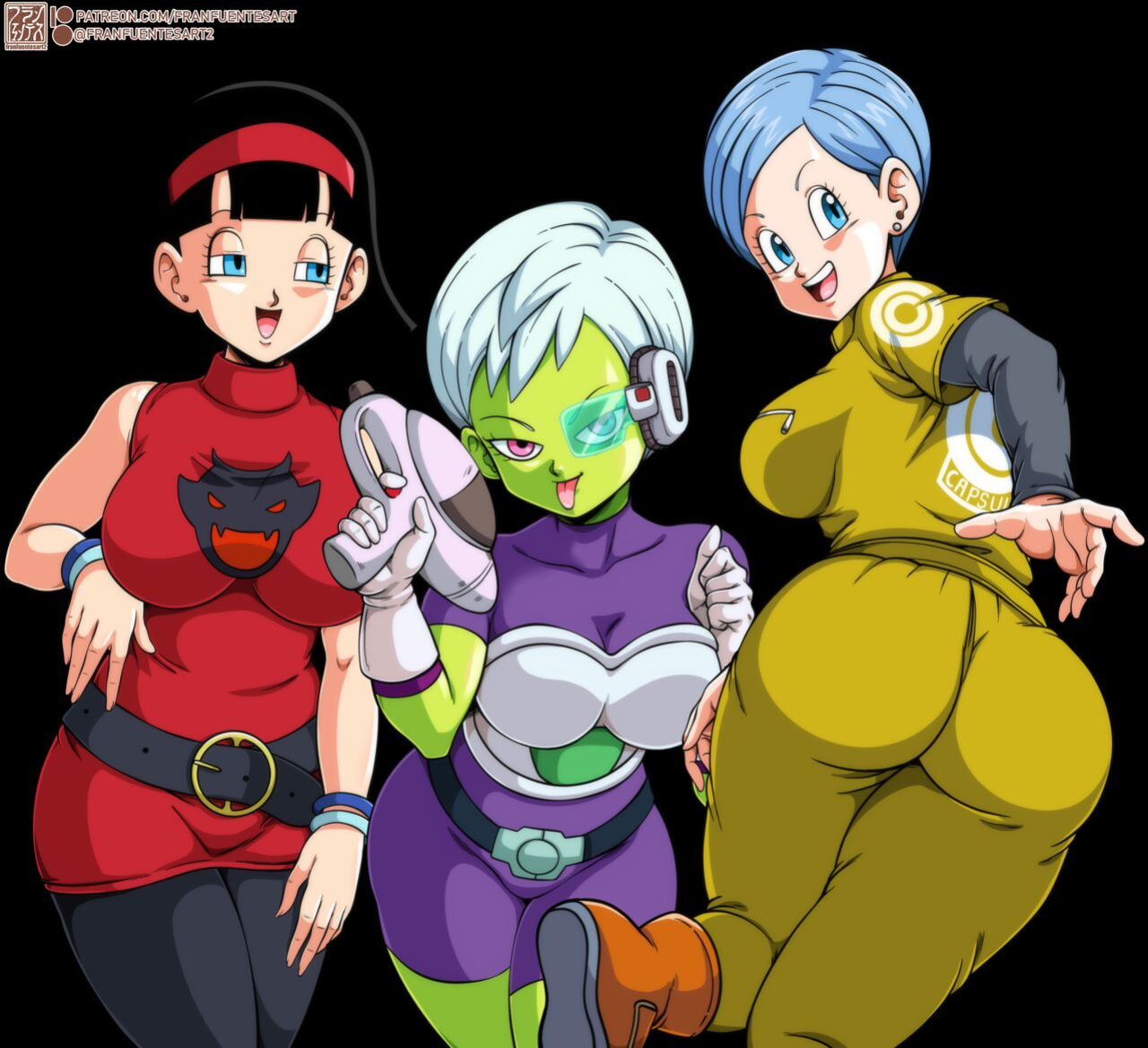 [Fran Fuentes] Superhero Hoes (Dragon Ball Super)