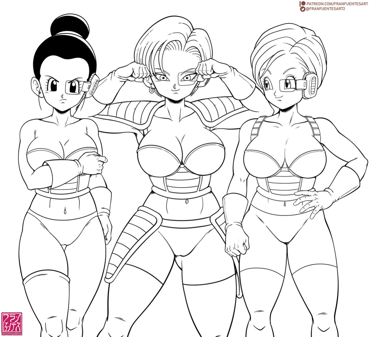 [Fran Fuentes] Powerful Hoes (Dragon Ball Super)