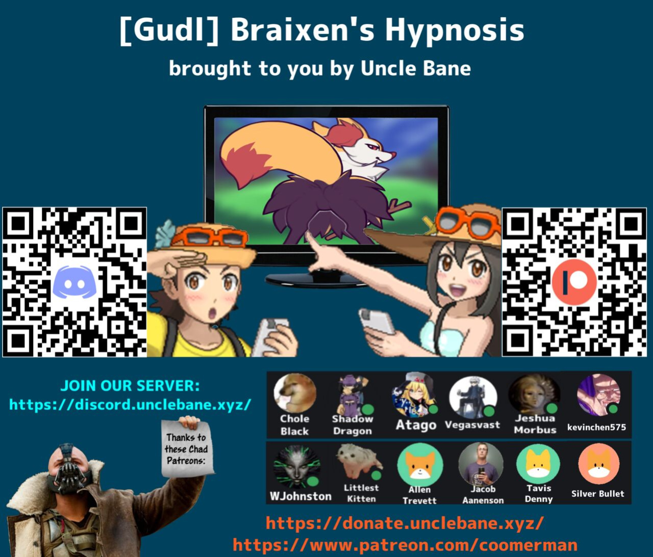 [Gudl] Braixen's Hypnosis (Pokemon) [Uncle Bane]
