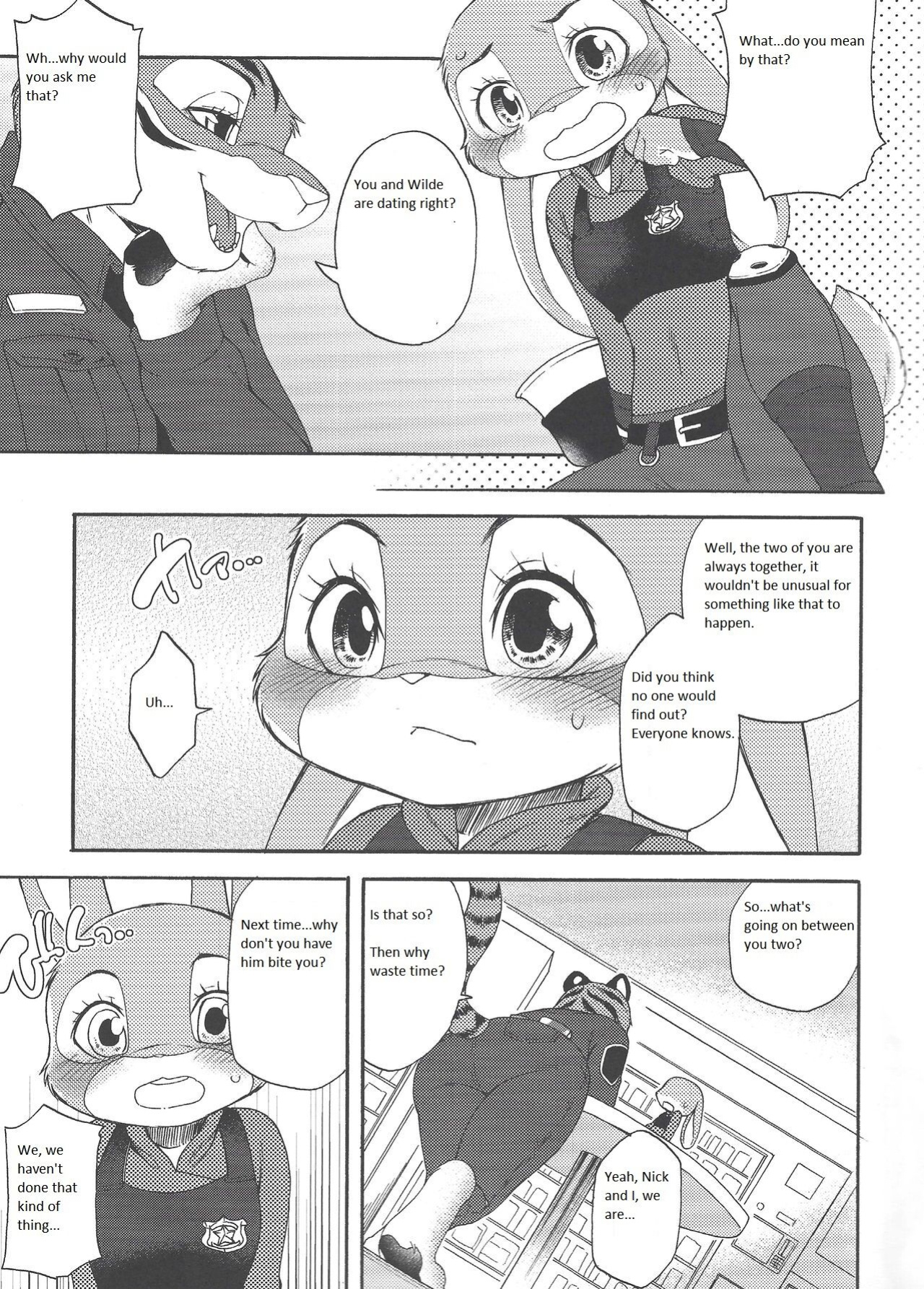 (HaruCC23) [Dogear (Inumimi Moeta)] Yawaraka na Kizuato (Zootopia)