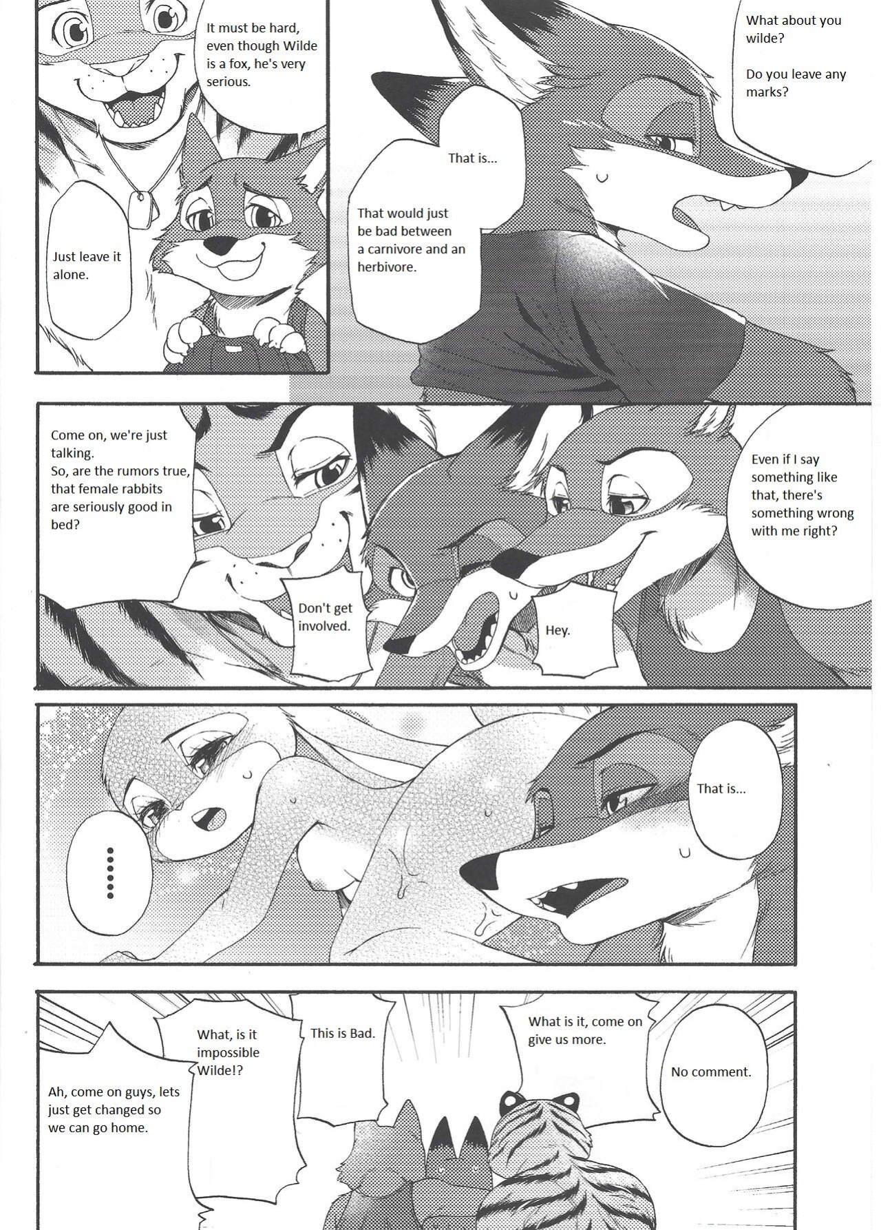 (HaruCC23) [Dogear (Inumimi Moeta)] Yawaraka na Kizuato (Zootopia)