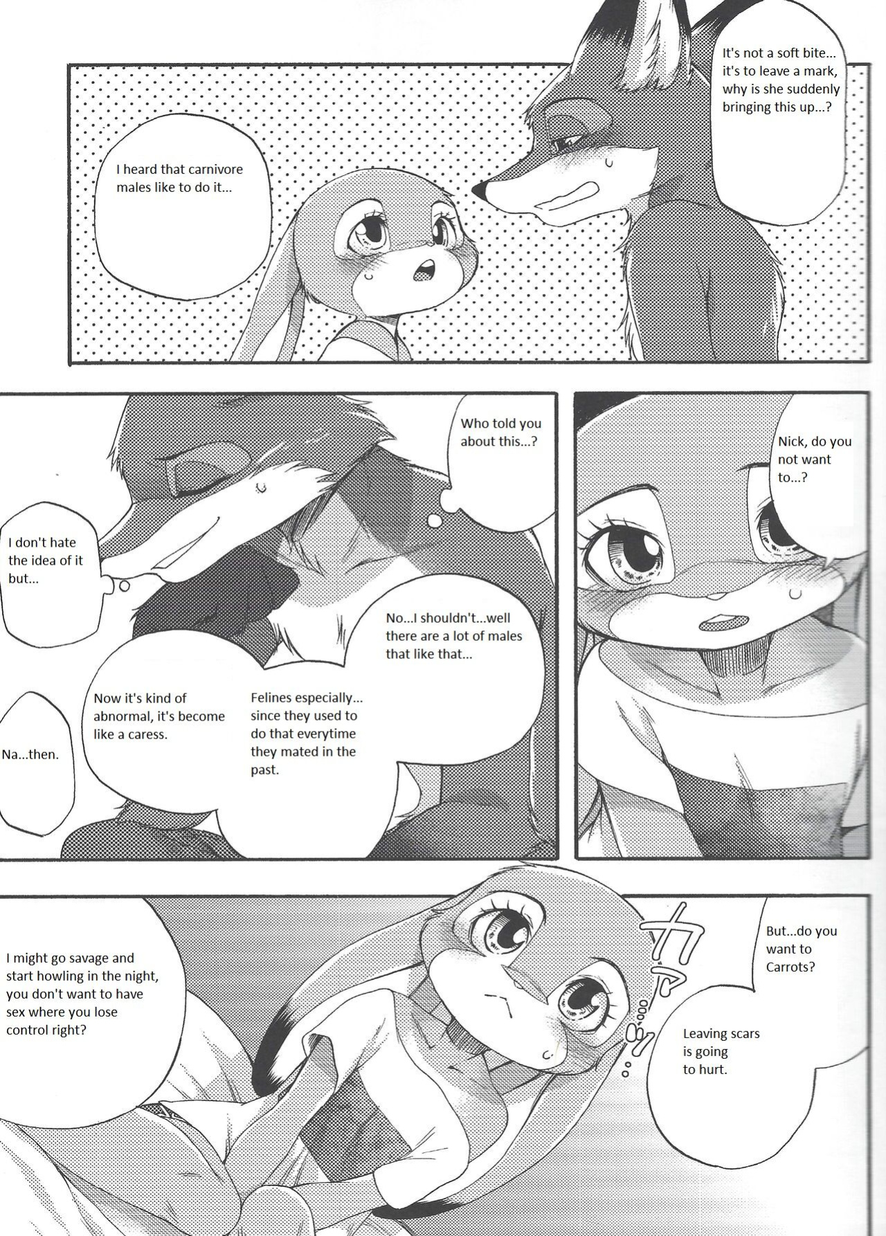 (HaruCC23) [Dogear (Inumimi Moeta)] Yawaraka na Kizuato (Zootopia)
