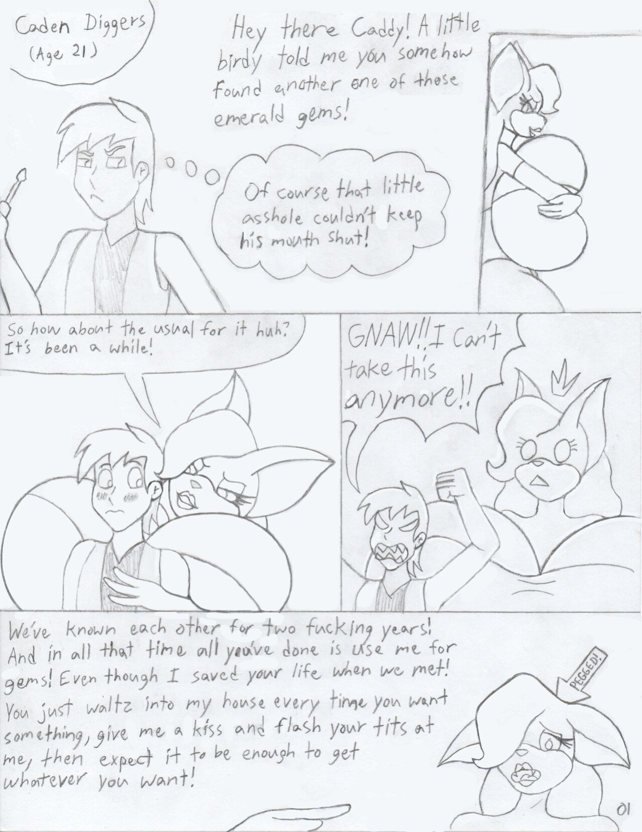 Foxtide888 Sketch Comics Gallery 3