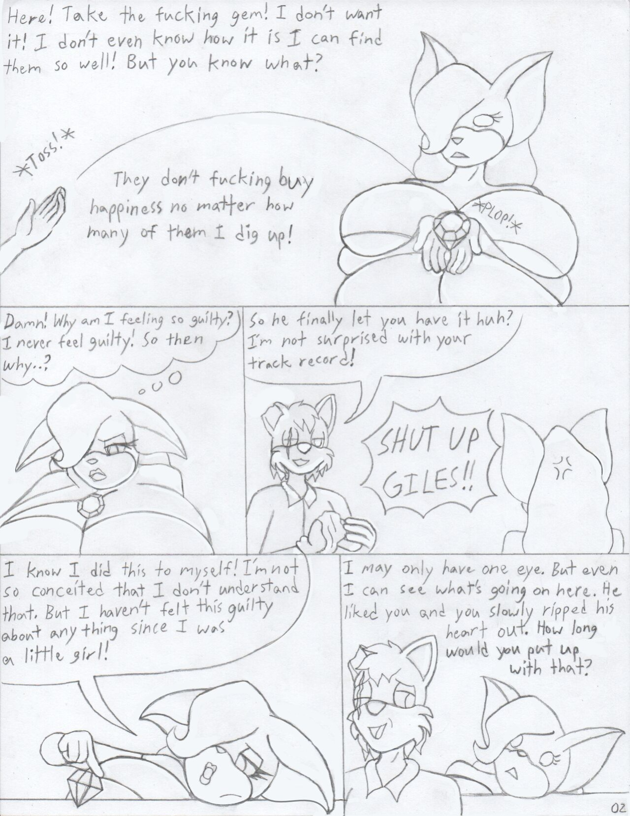 Foxtide888 Sketch Comics Gallery 3