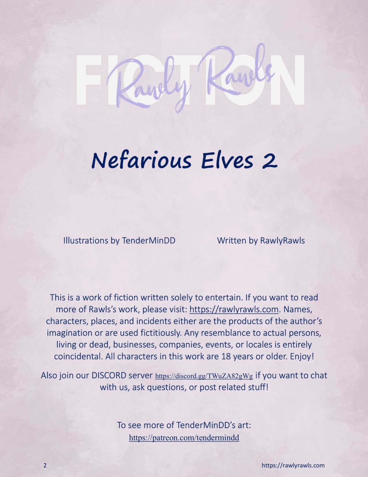 [TenderMinDD][RawlyRawls] Nefarious Elves 2