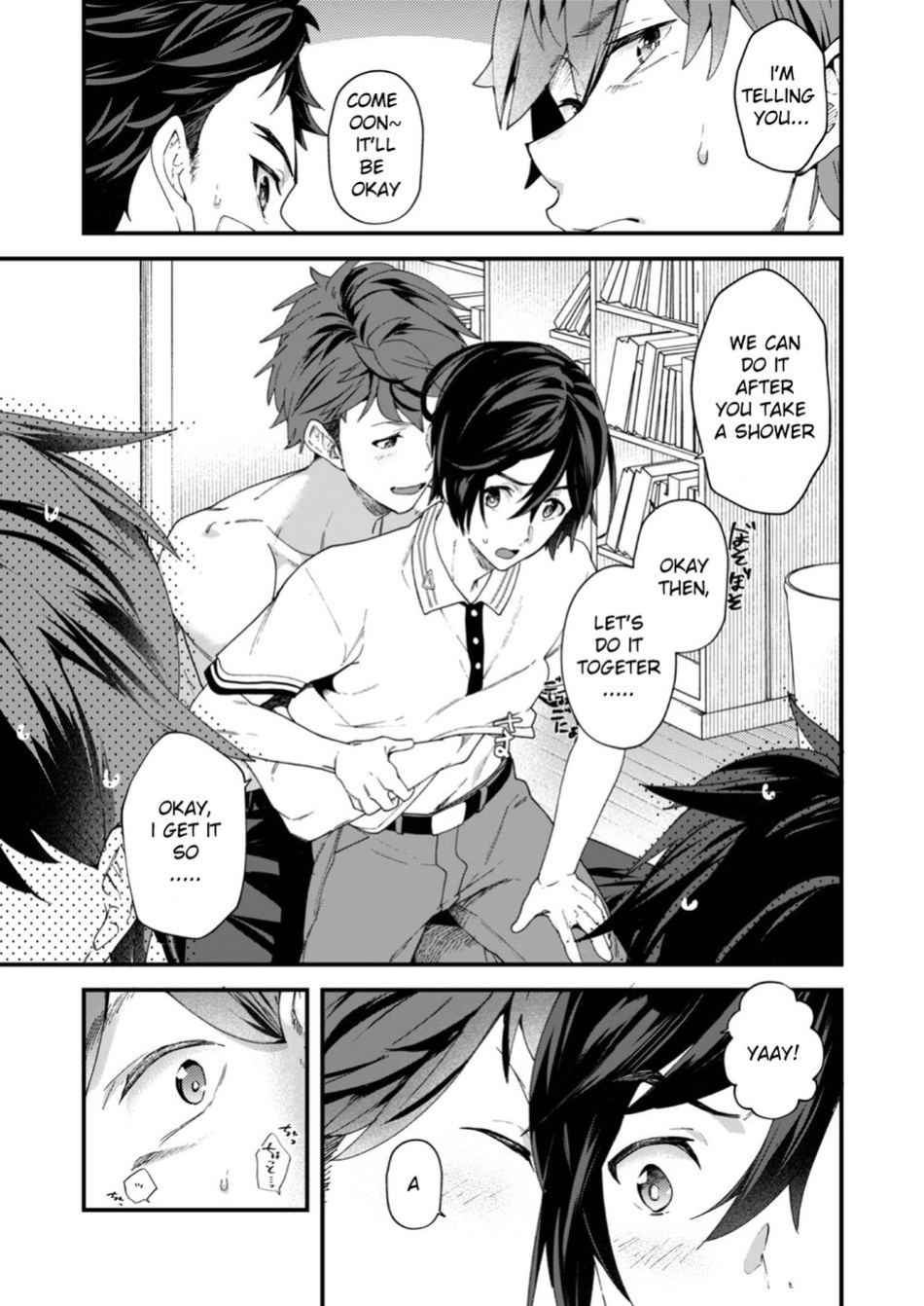 [Eichi Jijou (Takamiya)] Kyou wa Ore ga Sounyuureru kara!! | Cuz I'll be a Top today!!