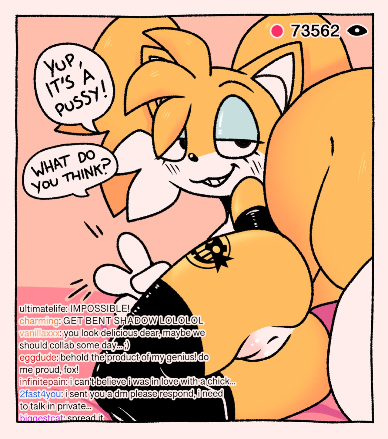 [PONPORIO] Tails' Spectacular Boob Heist!
