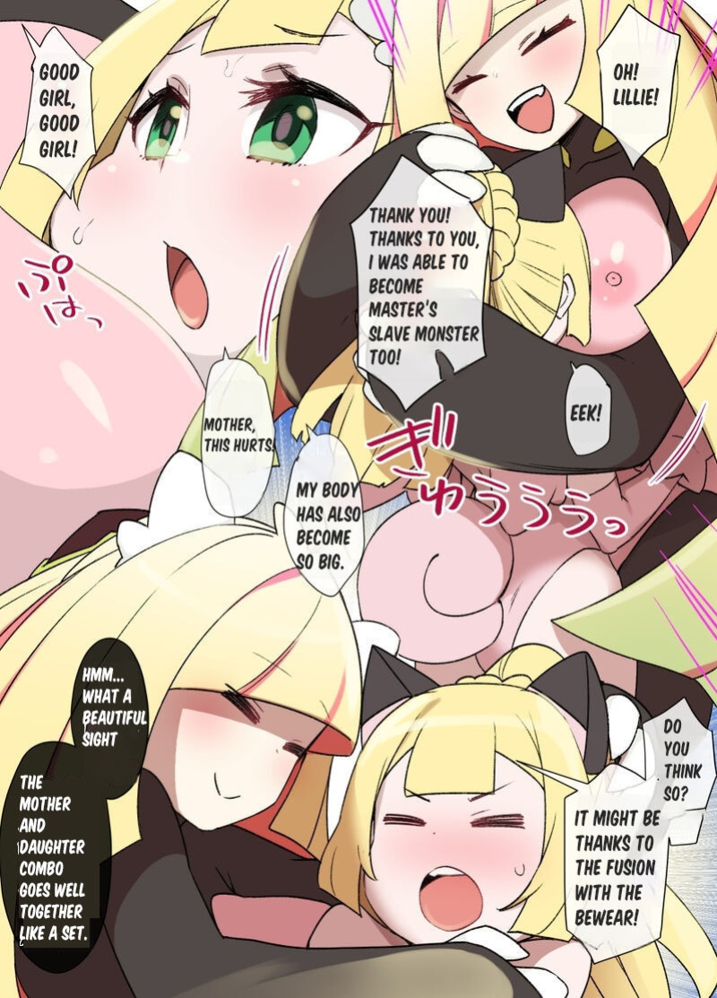 [Kusayarou] Slave Ball Sennou ~Lusamine & Lillie Hen~ (Pokémon Sun and Moon)