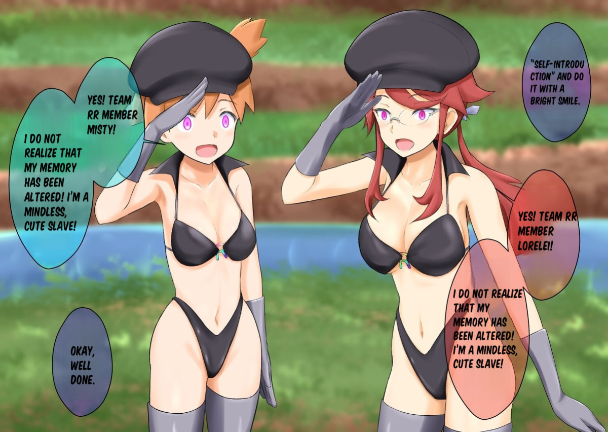 Pokemon - Team rainbow rocket brainwashing harem project (Kanto edition)