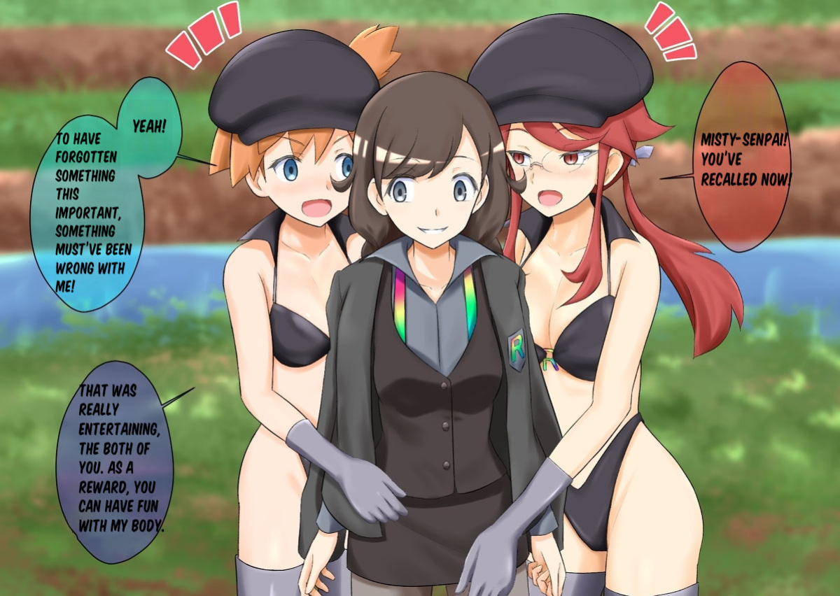 Pokemon - Team rainbow rocket brainwashing harem project (Kanto edition)