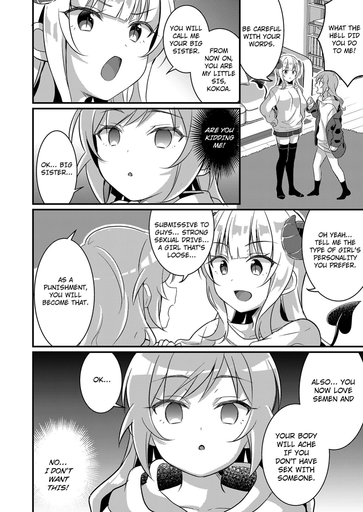 [TSF no F (NOMU)] Succubus Club e Youkoso 2 Imouto no Imouto ni Sareta kedo Kanojo ga Dekimashita | Welcome to the Succubus Sorority 2 ~Turned into my younger sister's little sister and got a girlfriend~