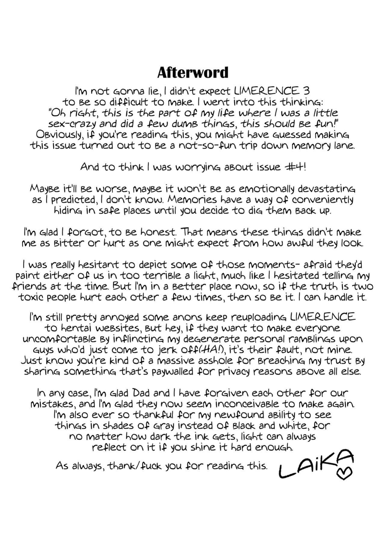 (LAiKA albarn) Limerence Part 3: Ignition