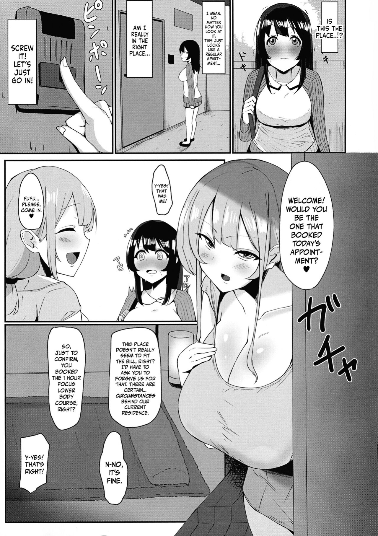 (Futaket 16.5) [Kosuko Teikoku (sella)] Futanari Kaiwai no Etchi na o Mise ni Ittemita! ~ Kenzen? Esute-ten-hen ~ | I Tried Going To My Neighborhood Brothel~! For Health's Sake, Right? Beauty Salon Edition! [Mr_Person]