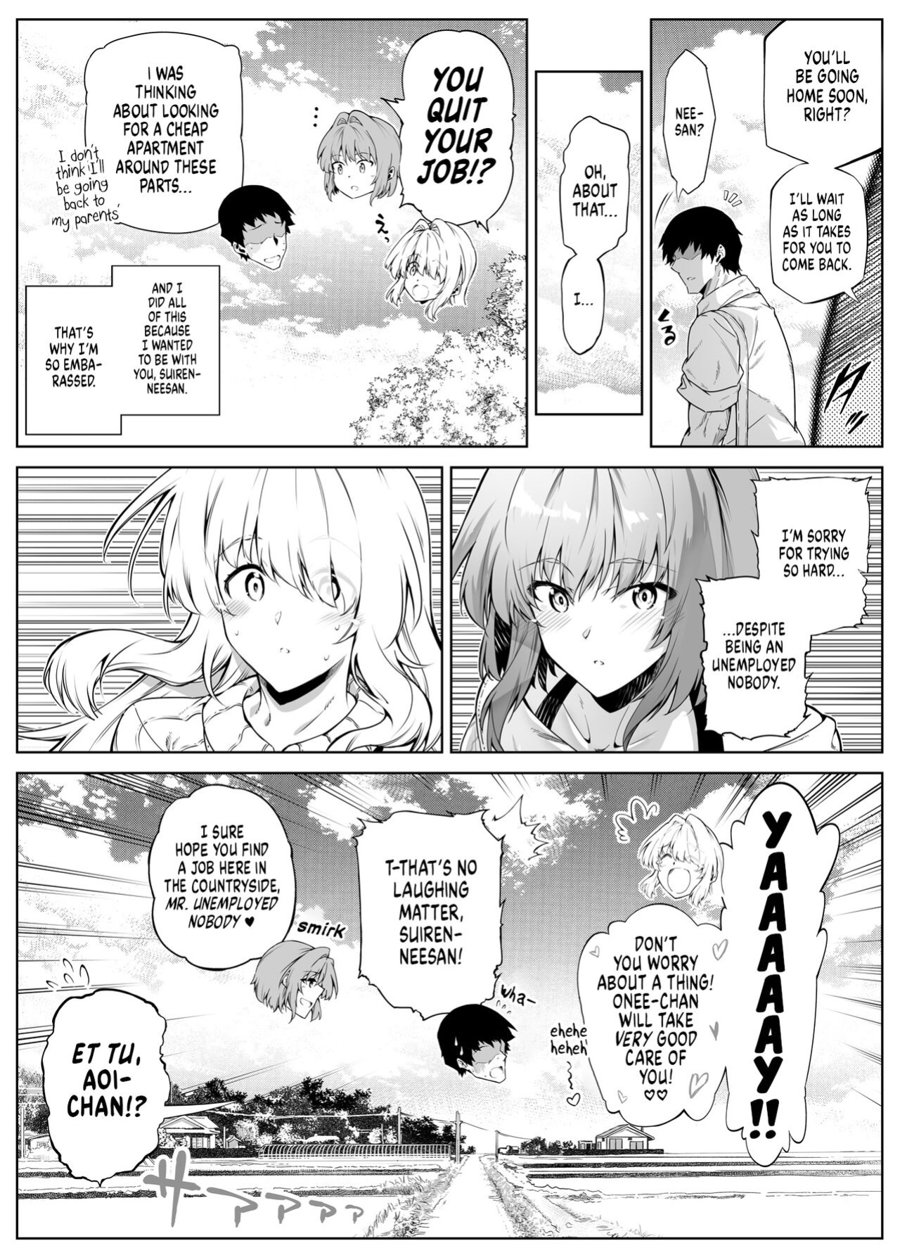 [Suiren no Yado (Asakawa)] Natsu no Yari Naoshi 3 -Inaka to Hanare to Bijin Shimai- [Shiromaru]
