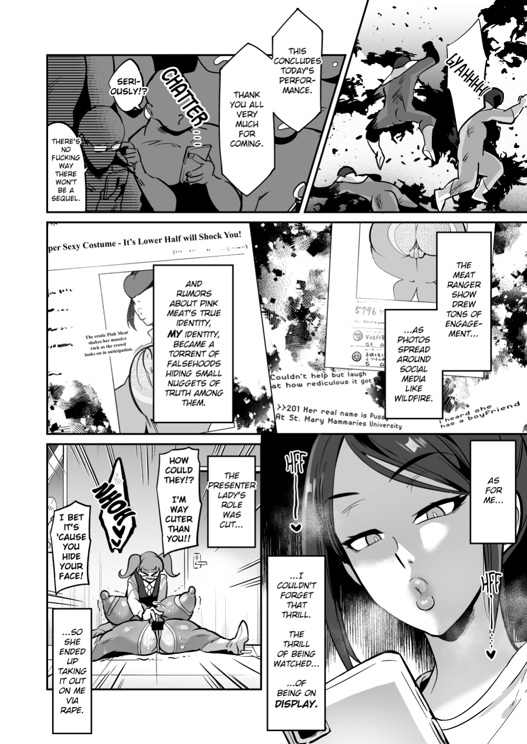 [Nikujiru Shinkou (Fujun Nyuushi)] Gekidan no Mensetsu ni Kita Muchimuchi Onna o Ogeretsu Heroine ni Shite mita Kekka | The Thicc Chick That We Auditioned Turned Into A Total Heroine Whore LMAO