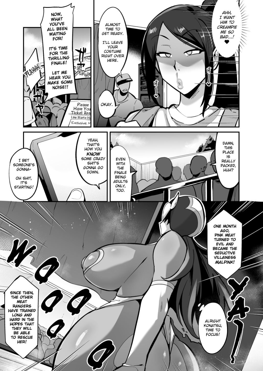 [Nikujiru Shinkou (Fujun Nyuushi)] Gekidan no Mensetsu ni Kita Muchimuchi Onna o Ogeretsu Heroine ni Shite mita Kekka | The Thicc Chick That We Auditioned Turned Into A Total Heroine Whore LMAO