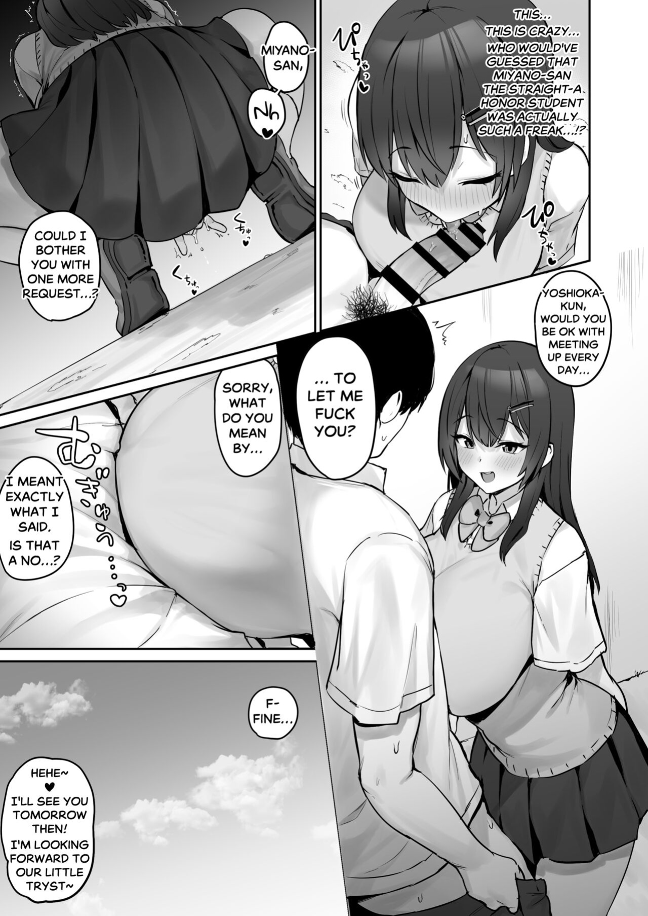 [Hotate-chan] Majime desu ga, Nani ka? | So I’m a “Good Girl”, So What? [SaLamiLid] [Incomplete]
