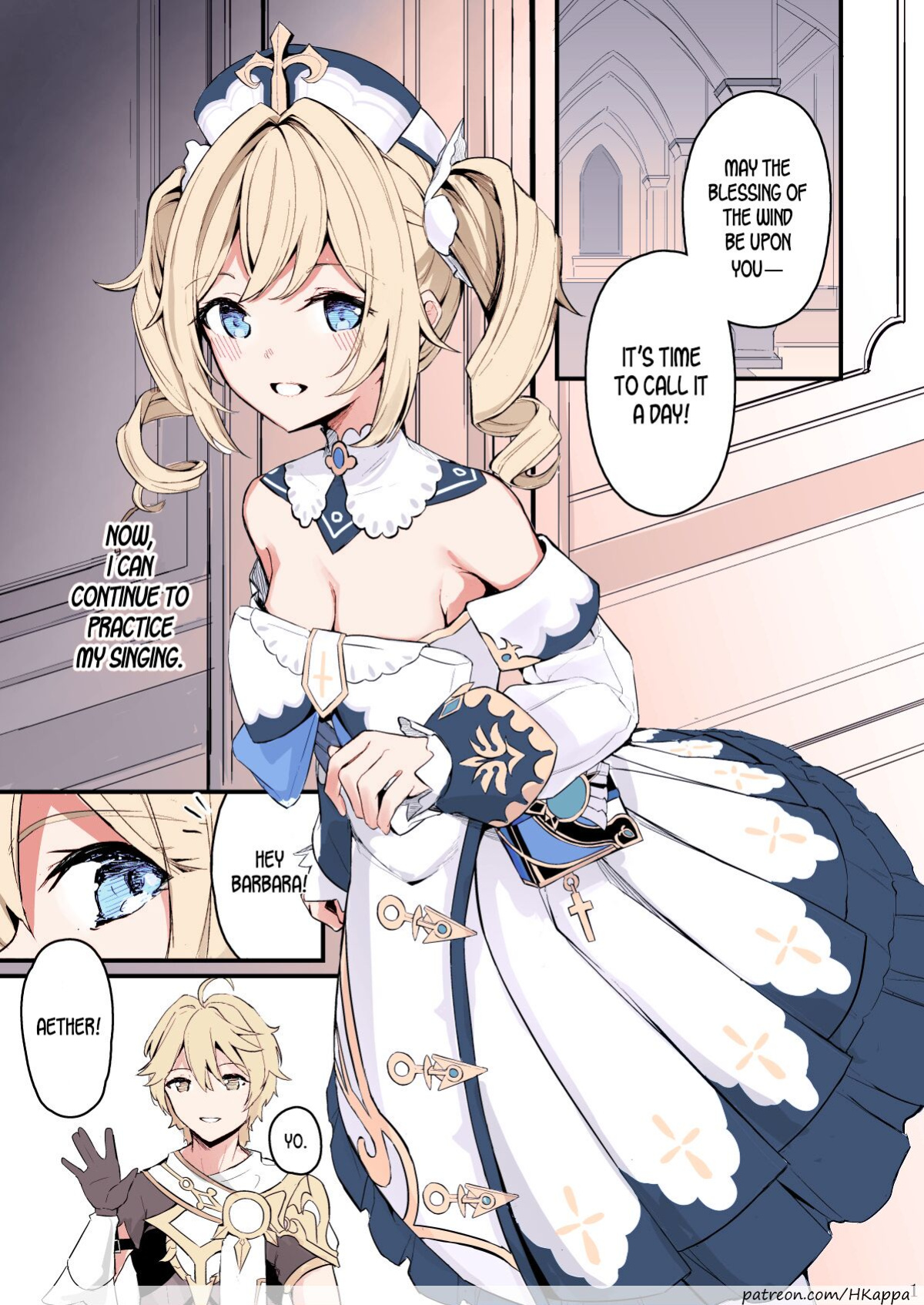 [Hanairo Spoon (Cucchiore)] Sunao na Kimochi de | A Genuine Sentiment (Genshin Impact) [LunaticSeibah][HKAPPA][FULLCOLOR]