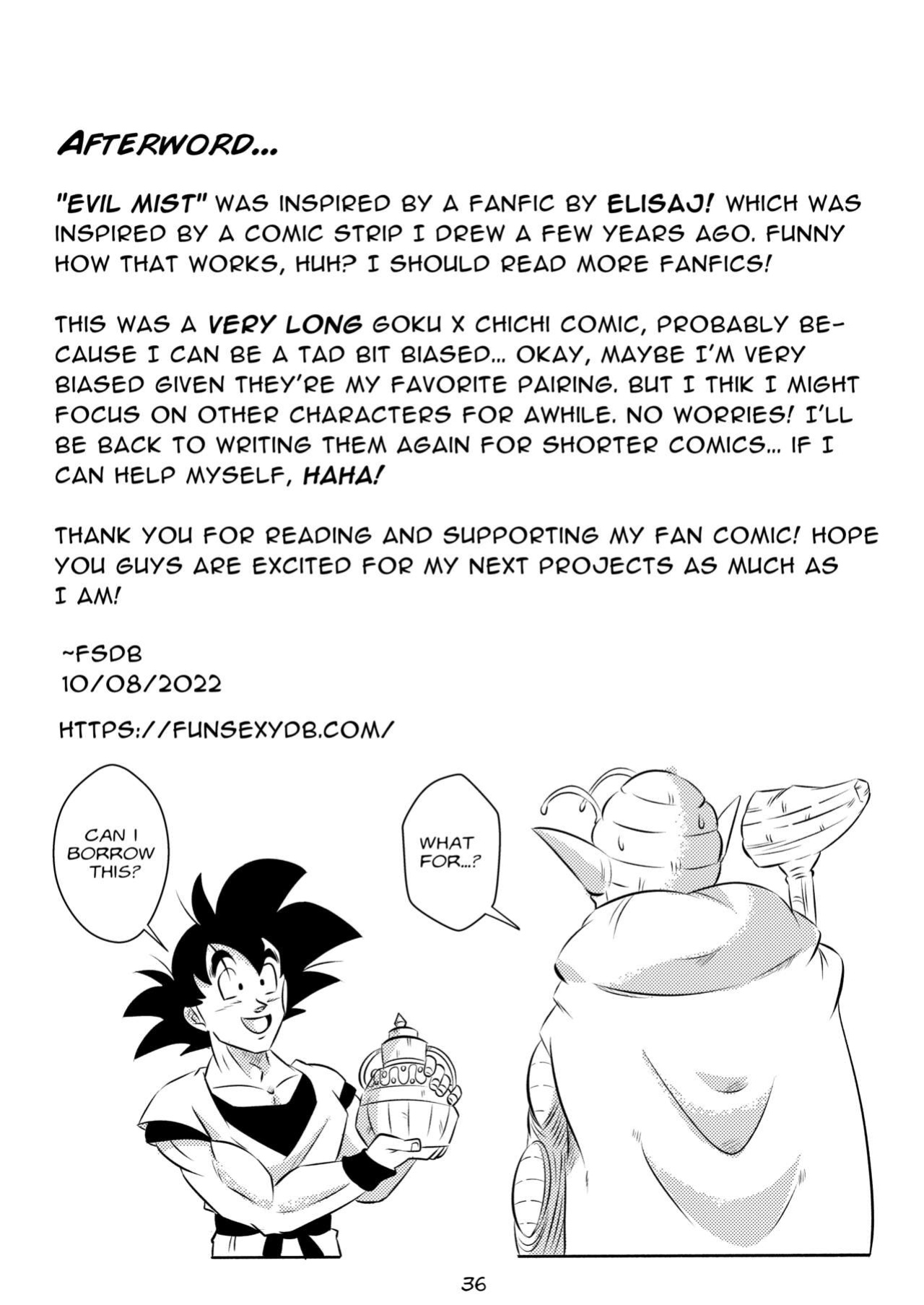 [FunsexyDB] Evil Mist (Dragon Ball Z)