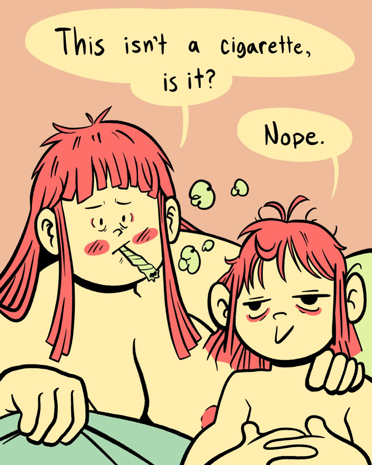 [BonerBob] Pam and June smoke (OC)