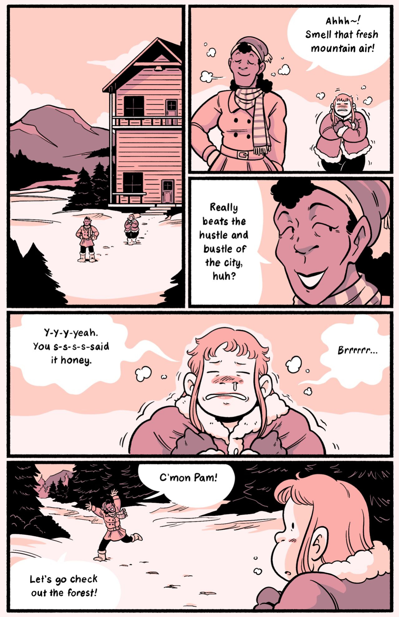 [BonerBob] Pam & Wanda in: Cabin Fever (OC)