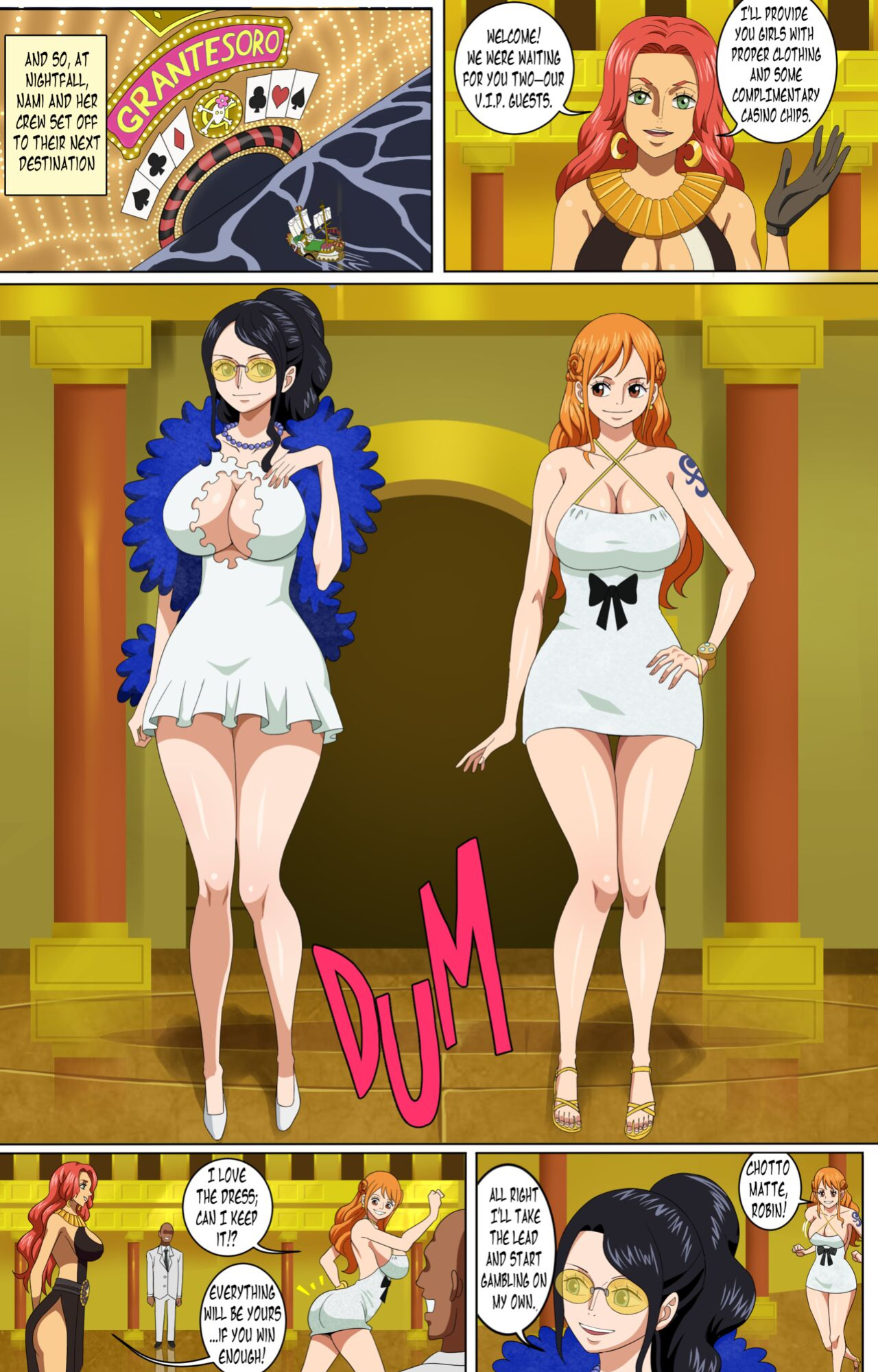 [Pink Pawg] One Gold Piece For Sex (One Piece)