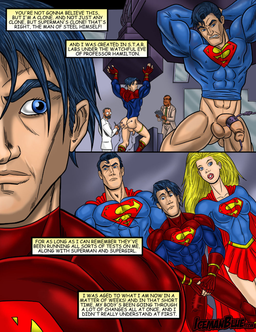[Iceman Blue] Superboy