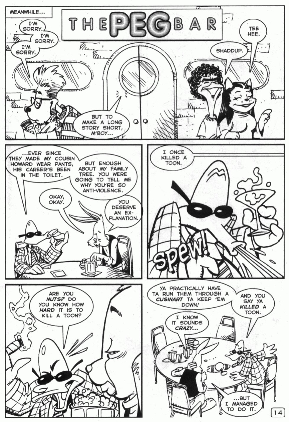 [Cindy Crowell, Stan Jinx] Filthy Animals - Part #1: Of Toons and Poons...