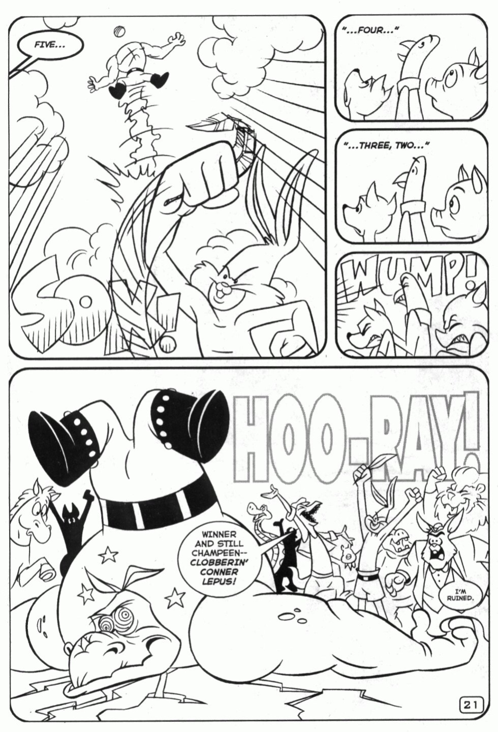 [Cindy Crowell, Stan Jinx] Filthy Animals - Part #1: Of Toons and Poons...