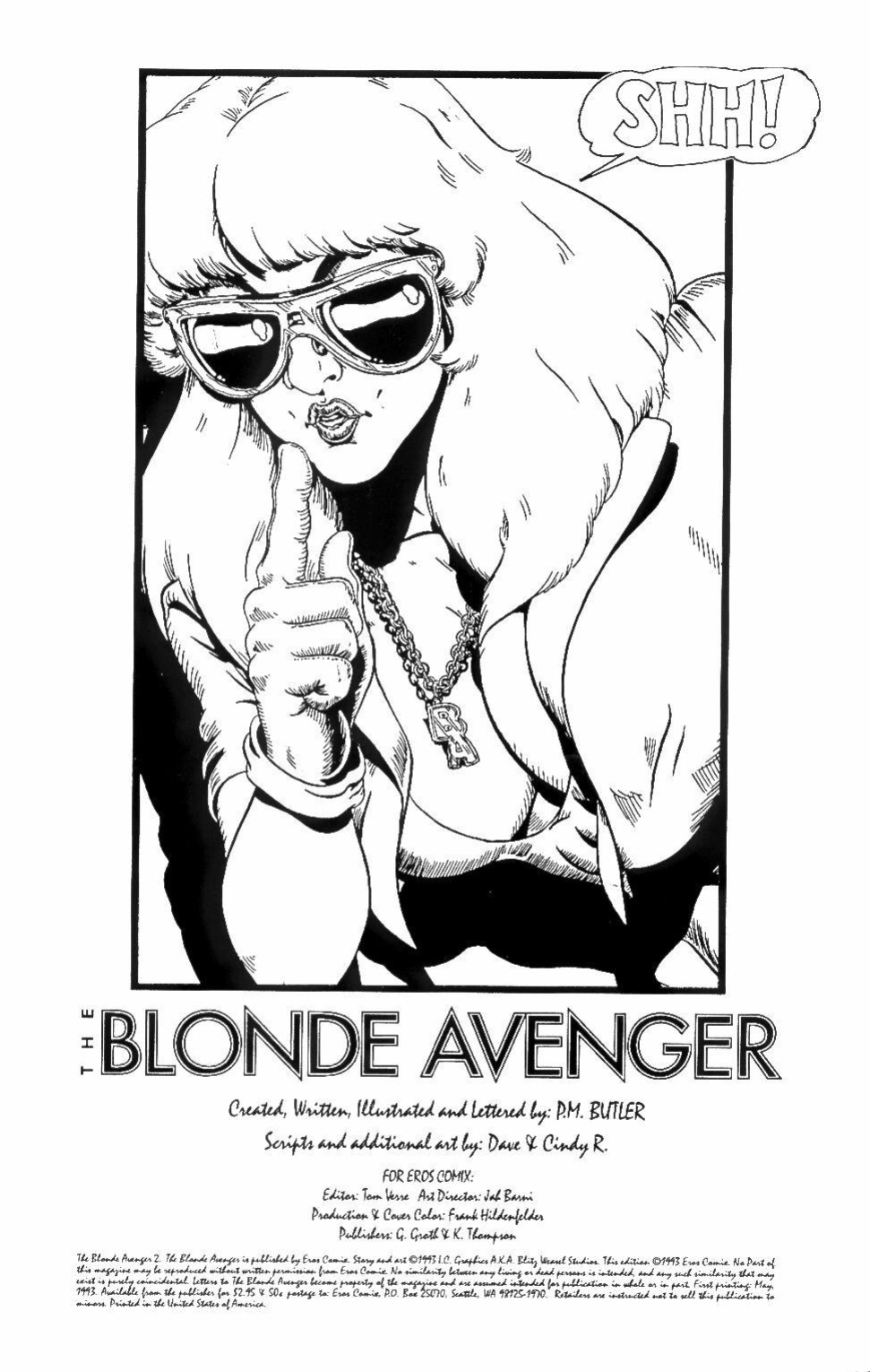 [P.M. Butler] The Blonde Avenger #2