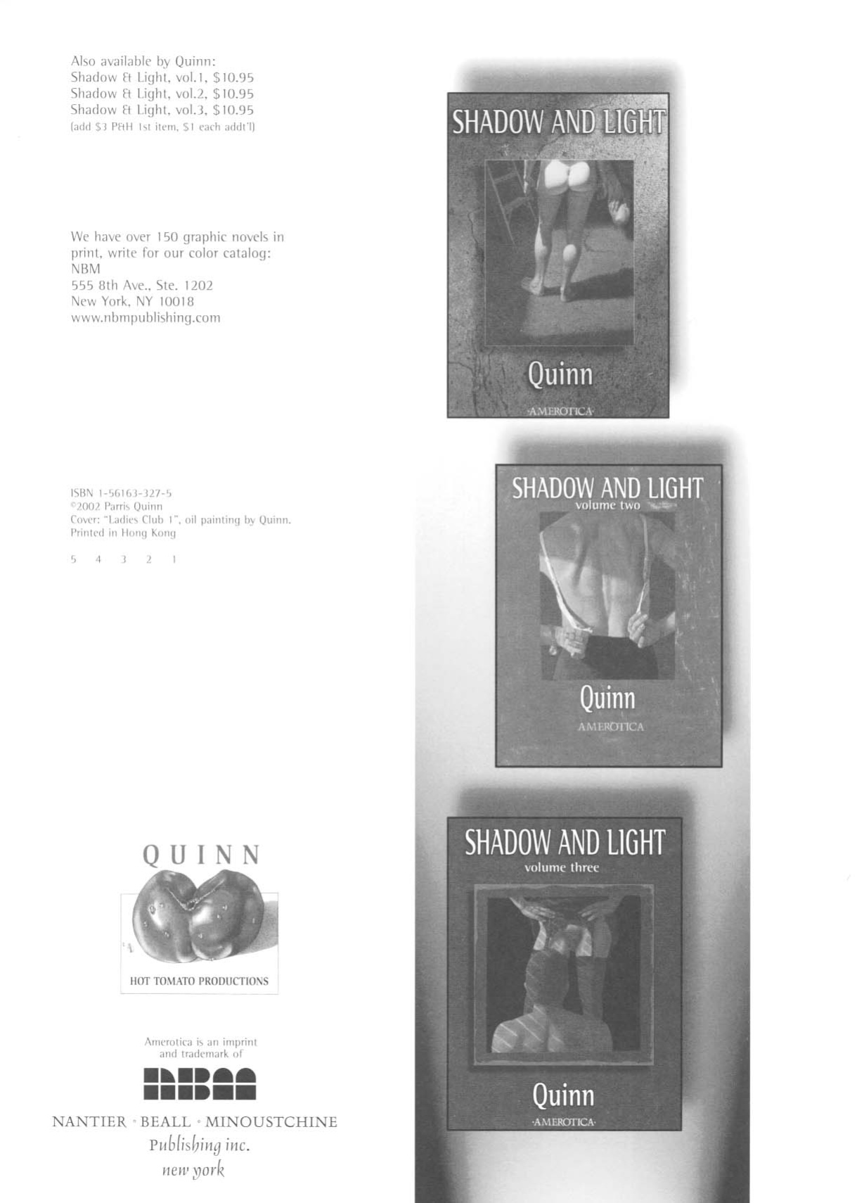 [Quinn] Shadow and Light - Volume 4