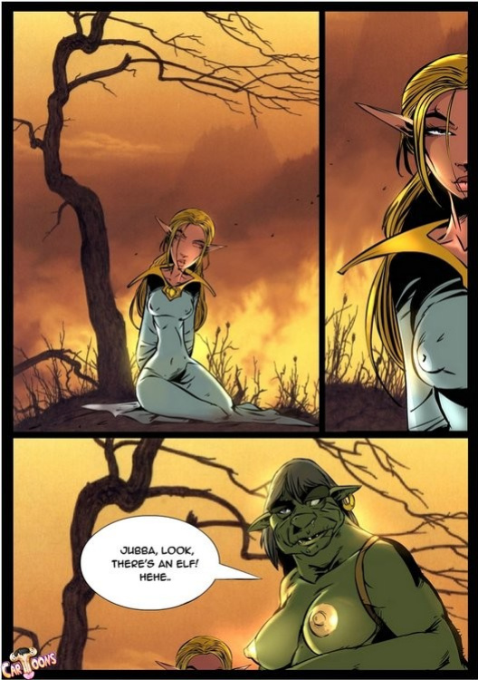 [T-Cartoons][Okunev] Shemale Orc Fucking Elf