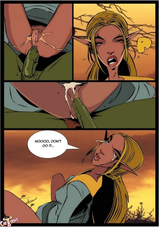 [T-Cartoons][Okunev] Shemale Orc Fucking Elf