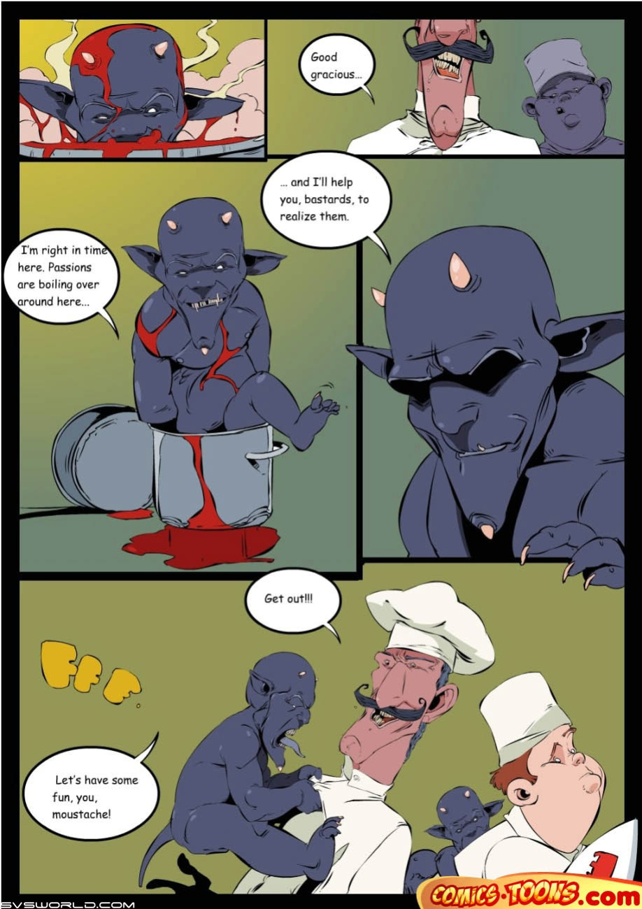 [ComicToons] Demon in the Kitchen