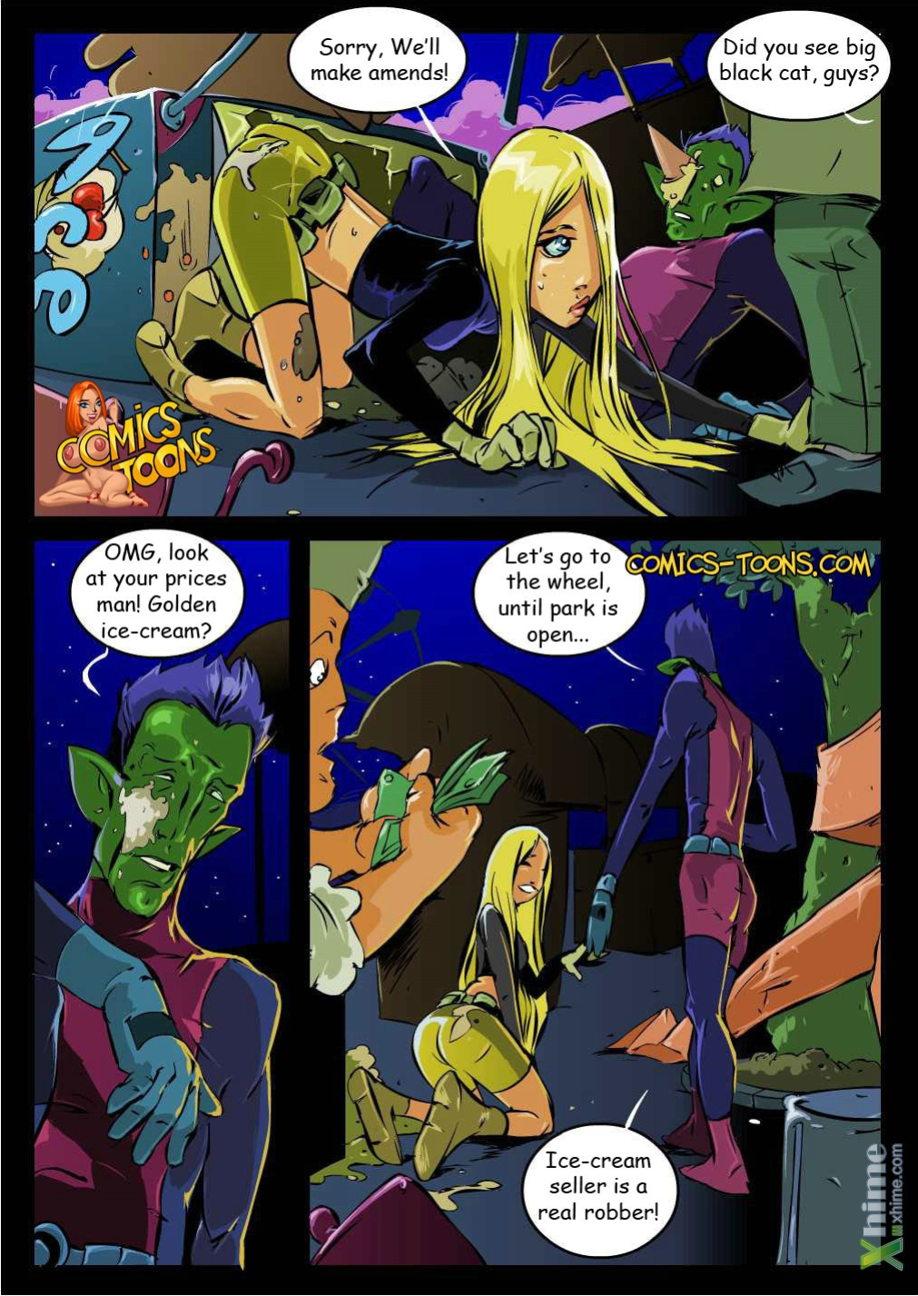 [Okunev] Terra and Beast Boy